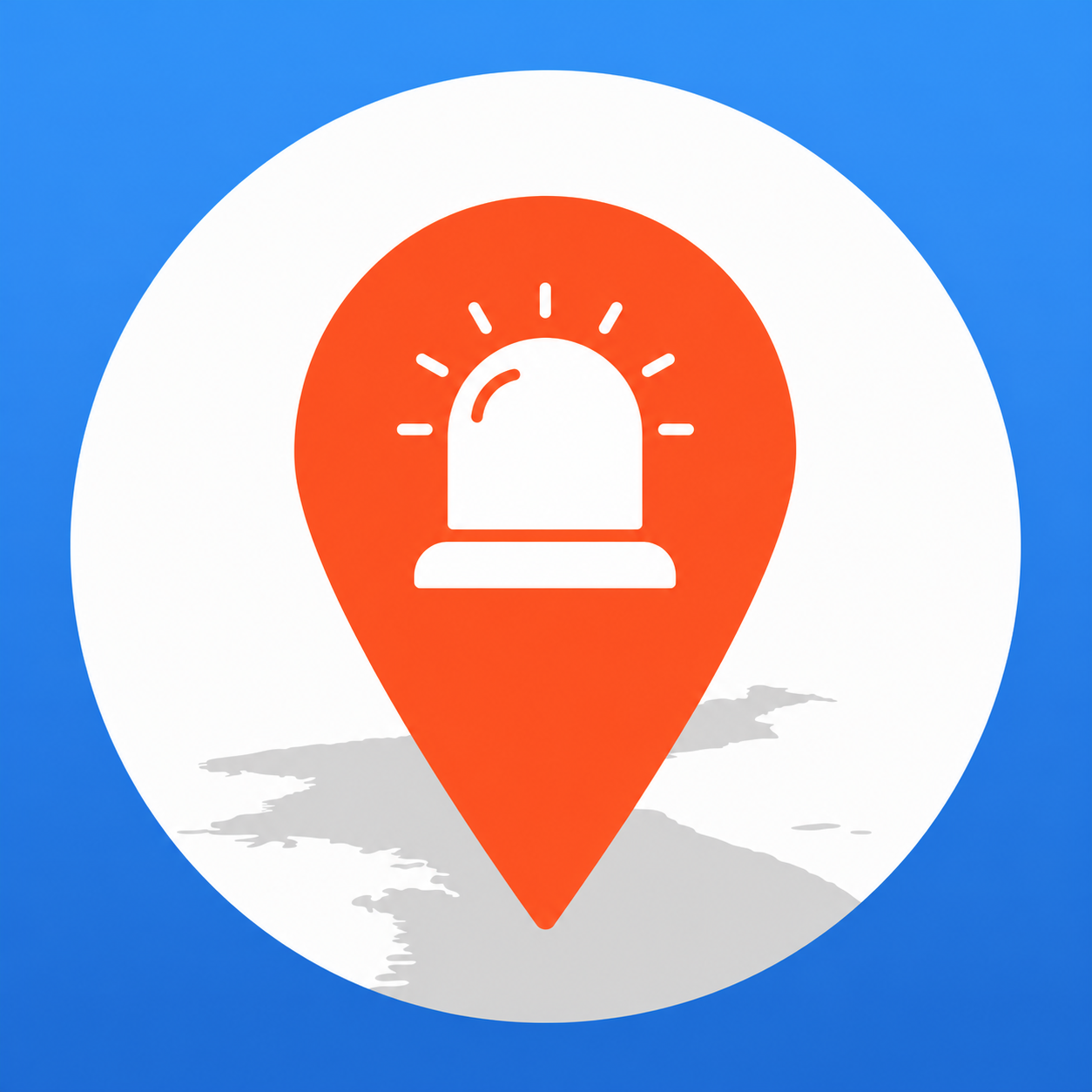 Enhanced high-resolution Emergency Ready App icon based on the official Google Play artwork